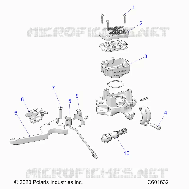 BRAKES, MASTER CYLINDER ASM.