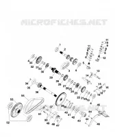 GEARCASE (INTERNAL COMPONENTS)