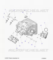 ENGINE, INTAKE MANIFOLD, THROTTLE BODY, FUEL RAIL