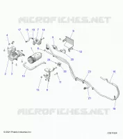 FUEL SYSTEM, FUEL TANK EVAP SYSTEM.