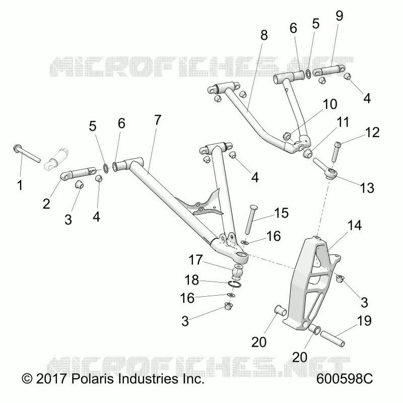FRONT WISHBONES