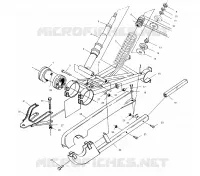 REAR SWING ARM   SHOCK