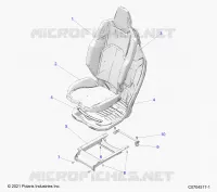SEAT ASM., PASSENGER