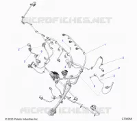ELECTRICAL, WIRE HARNESS, ENGINE
