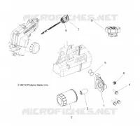 OIL FILTER AND DIPSTICK
