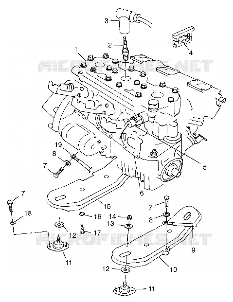 ENGINE MOUNTING