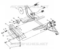 CHAIN COVER ASSEMBLY 4X4 250 W938127 (4924042404028A)