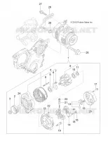ENGINE, ALTERNATOR