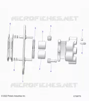 FRONT BRAKE CALIPER