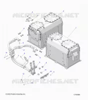 ELECTRICAL, BATTERY WITH CABLES, BCB