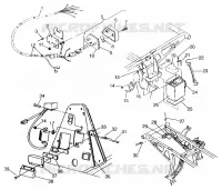 ELECTRICAL/TAILLIGHT ASSEMBLY SWEDISH 4X4 400L S948140 (4926912691C010)