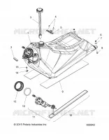 FUEL SYSTEM, FUEL TANK ASM.