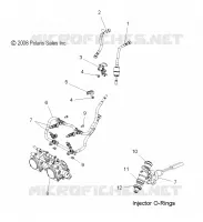 FUEL SYSTEM, RAIL, LINES AND THROTTLE  BODY