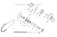 DRIVE TRAIN, CLUTCH, SECONDARY