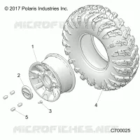 OPT, RG, BLACK, ALUMINUM FRONT WHEELS