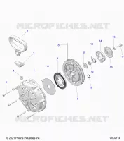 ENGINE, RECOIL STARTER