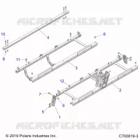 CHASSIS, SEAT SUPPORTS