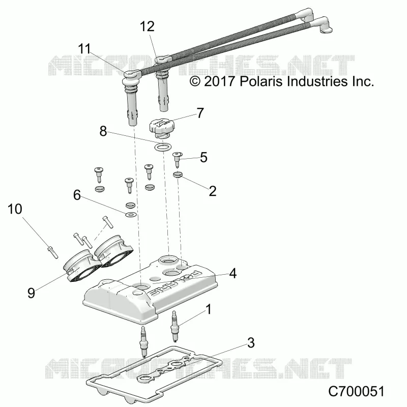 THROTTLE BODY AND VALVE COVER