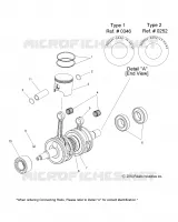 PISTON   CRANKSHAFT
