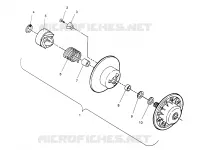 DRIVEN CLUTCH SUPER SPORT 0960743 (4932183218B013)