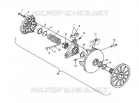 DRIVE CLUTCH XCF 0981643 (4942774277B013)