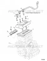 THROTTLE BODY AND VALVE COVER