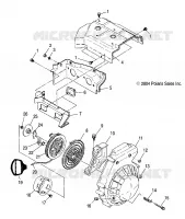 BLOWER HOUSING    RECOIL STARTER