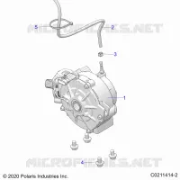 DRIVE TRAIN, FRONT GEARCASE MOUNTING