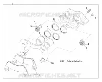 REAR BRAKE CALIPER
