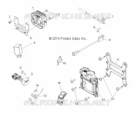 REGULATOR, RELAYS, SENSORS AND ECU