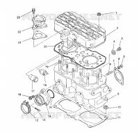 CYLINDER 440 XCR / 0931760 (4923022302030A)