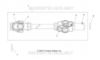 DRIVE TRAIN, FRONT PROP SHAFT