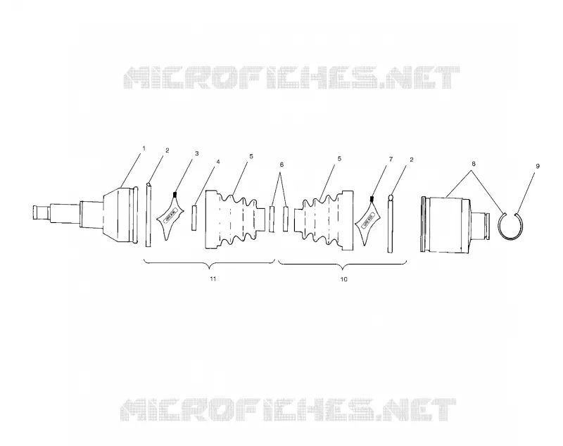 REAR DRIVE SHAFT