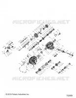 DRIVE TRAIN, MAIN GEARCASE INTERNALS (FROM 9/30/2019)
