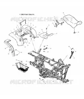 REAR CAB, SEAT   MAIN FRAME
