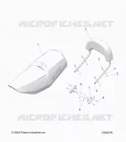 SEAT AND BACKREST