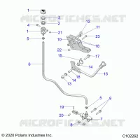 BRAKES, BRAKE PEDAL AND MASTER CYLINDER