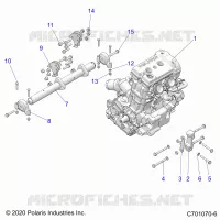 ENGINE, MOUNTING