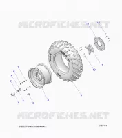 WHEELS, FRONT, STEEL