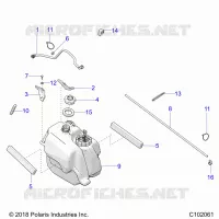 FUEL SYSTEM, FUEL TANK ASM.