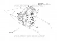 DRIVE TRAIN, GEARCASE MOUNTING