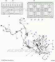 ELECTRICAL, WIRE HARNESS, CHASSIS