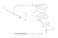 STEERING, CONTROLS, THROTTLE   ASM. AND CABLE