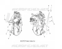 DRIVE TRAIN, GEARCASE MOUNTING