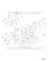 ENGINE, NOZZLE HOLDER AND GLOW PLUG