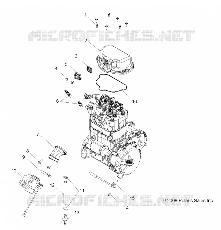 THROTTLE  BODY AND VALVE COVER