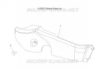 DRIVE TRAIN, PROP SHAFT GUARD