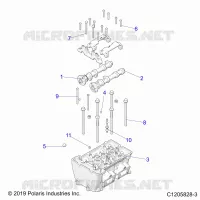 ENGINE, CYLINDER HEAD