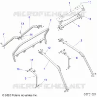 CHASSIS, CAB FRAME
