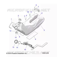 FUEL SYSTEM, FUEL TANK ASM.